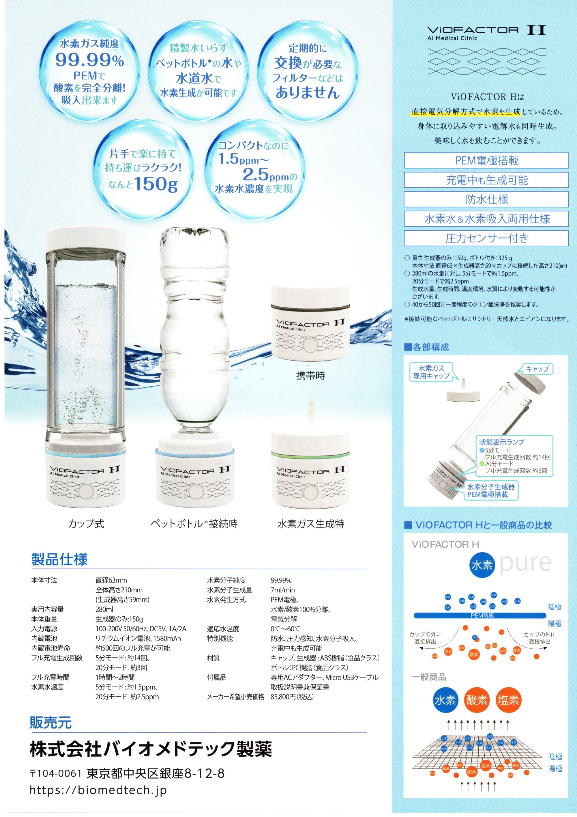 ViOFACTOR H 詳細ページ —— | ミネパック【特別価格￥4,428】の通販